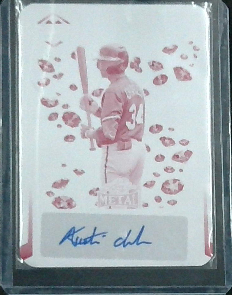 2023 Leaf Metal Austin Charles Printing Plate Auto 1/1