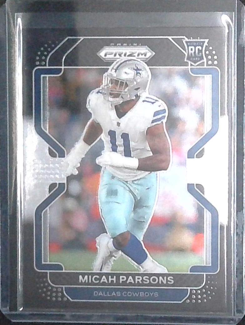 2021 Chronicles Micah Parsons Prizm Black Silver Prizm RC