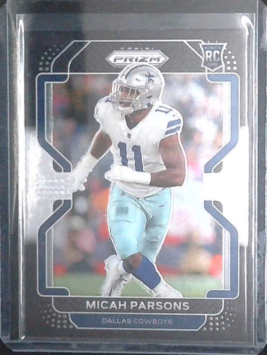 2021 Chronicles Micah Parsons Prizm Black Silver Prizm RC