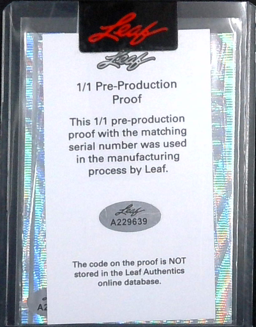 2023 Leaf Metal Jairo Iriarte Auto 1/1