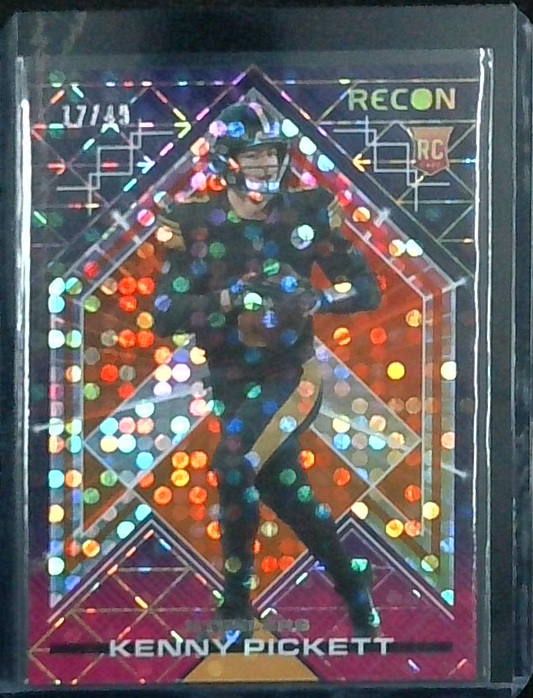 Kenny Pickett 2022 Chronicles Recon Orange 17/49 Rookie Card