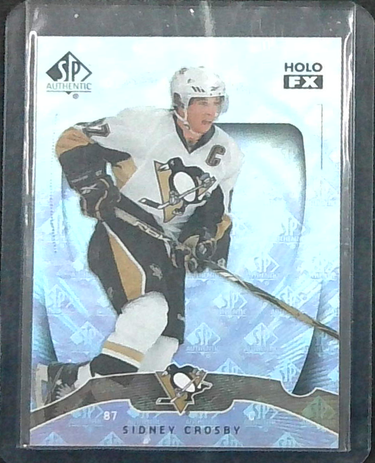 2009-10 SP Authentic Holo FX Sidney Crosby