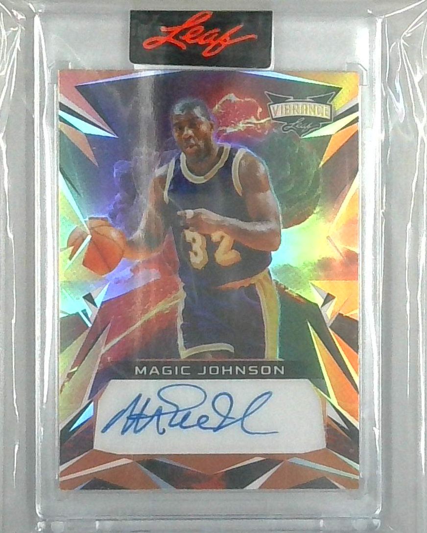 2023 Leaf Magic Johnson Auto 8/8