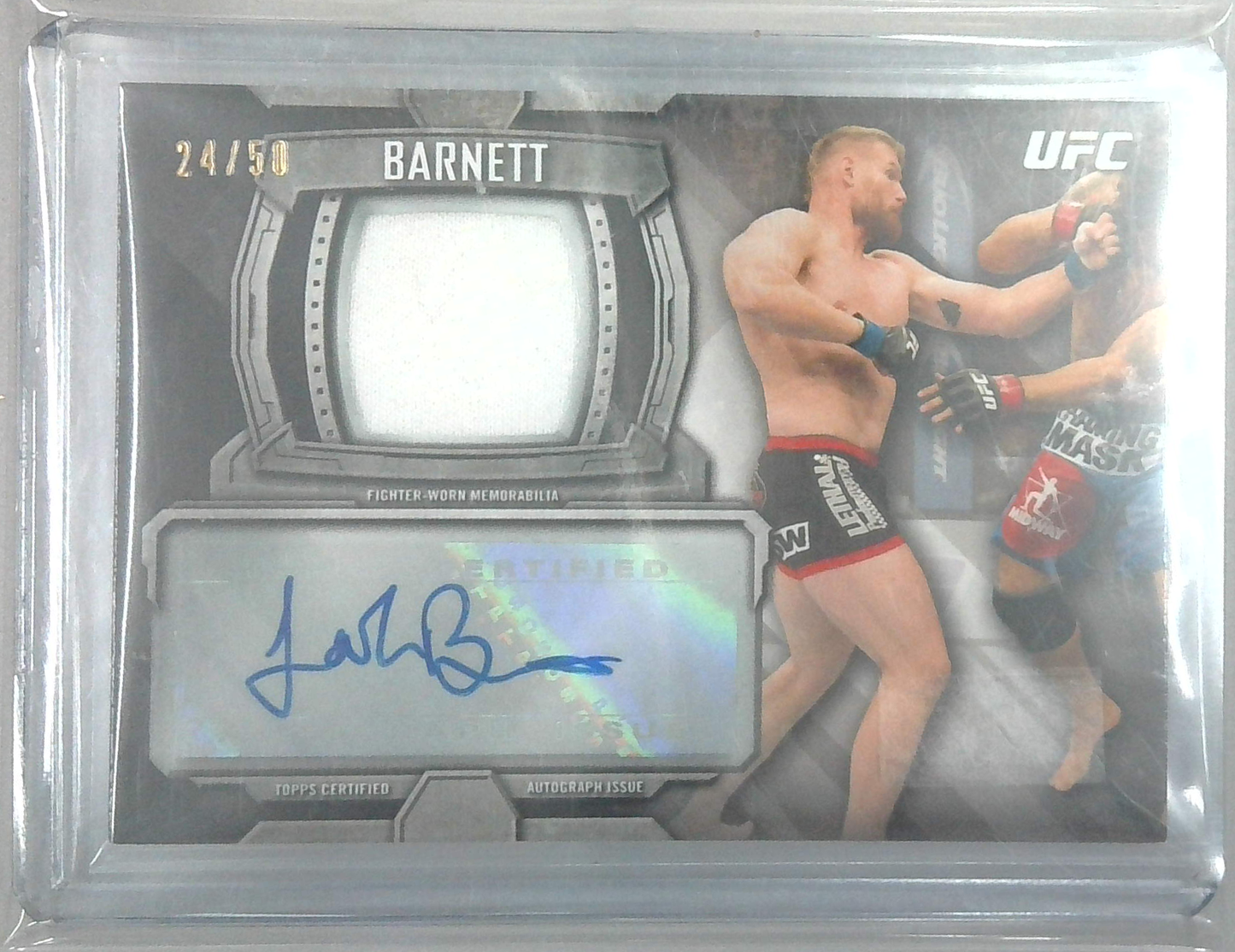 2014 Josh Barnett Auto /50