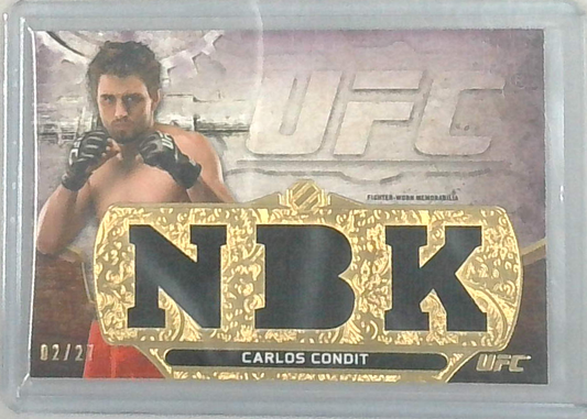 2014 UFC Triple Threads Carlos Condit