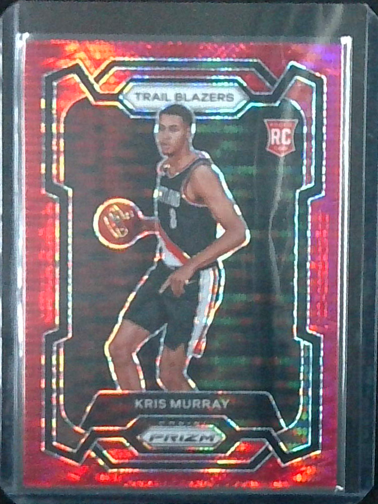 2024 NBA PANINI PRIZM KRIS MURRAY RED PULSAR /299