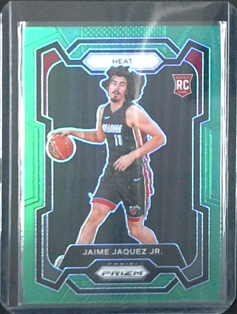 2024 NBA PANINI PRIZM JAIME JAQUEZ JR GREEN PRIZM