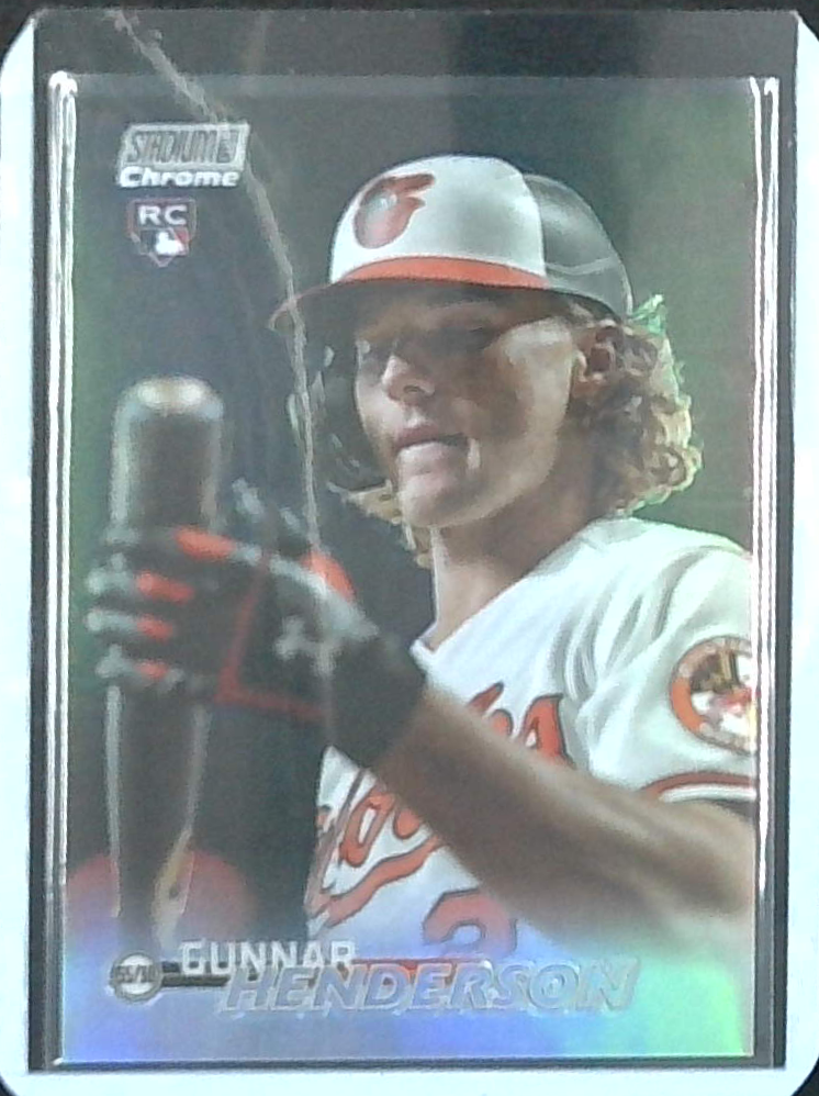 2023 TOPPS STADIUM CLUB GUNNAR HENDERSON CHROME REFRACTOR