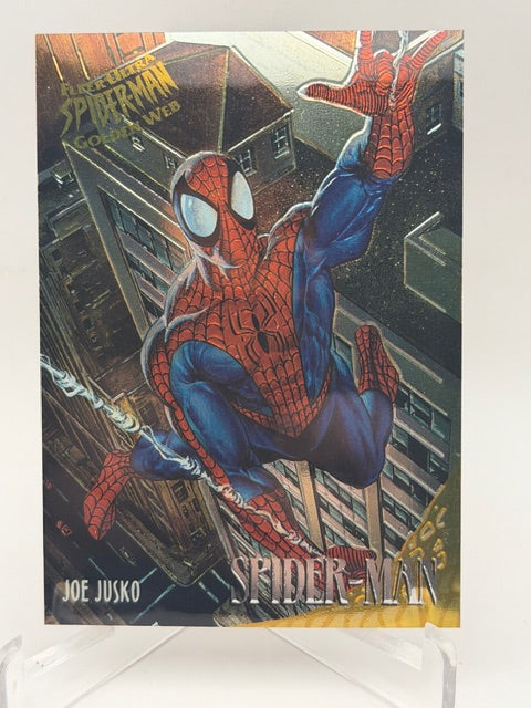 1995 Fleer Ultra Spider-Man Spider-Man Golden Web