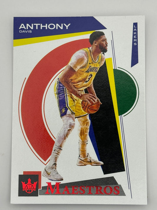 2020-21 Panini Court Kings Maestros Anthony Davis Ruby /149 Lakers