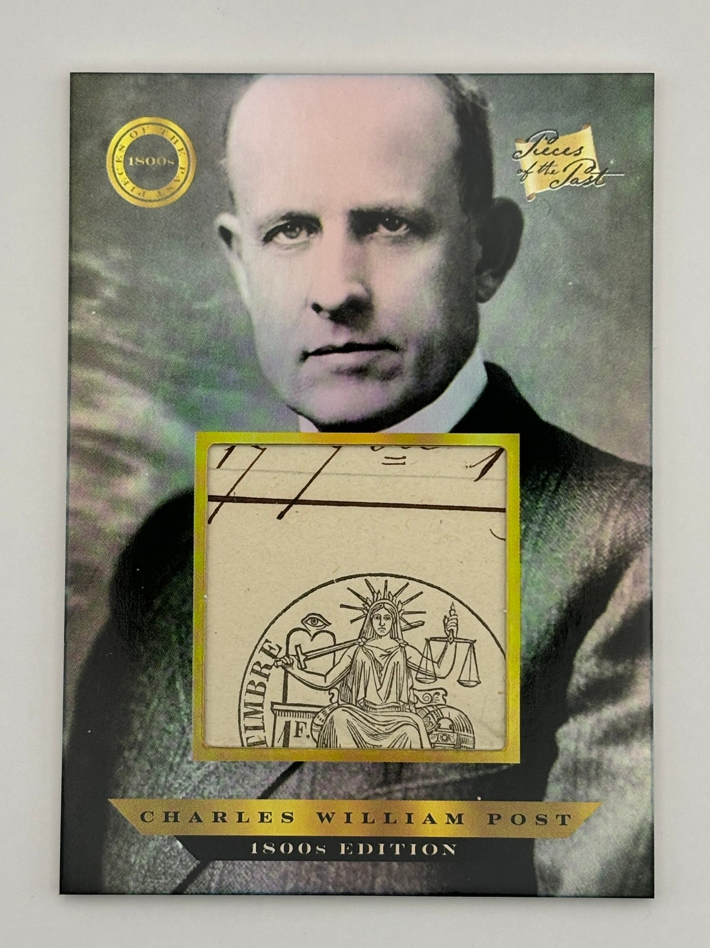 2024 Pieces Of The Past 1800s Charles William Post Relic