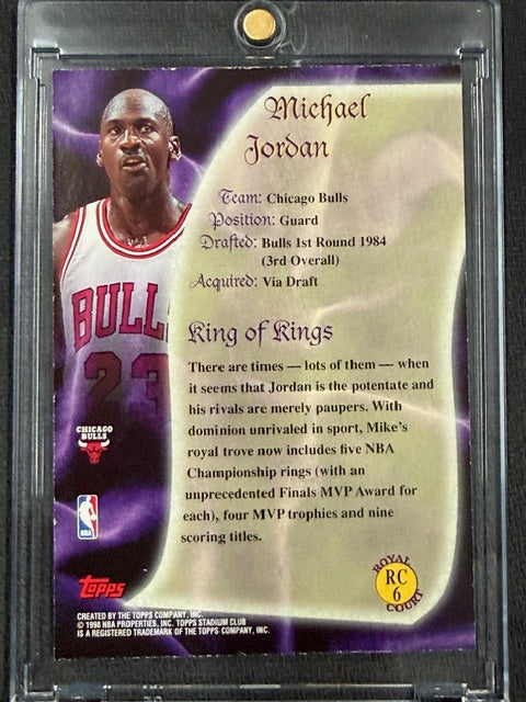 1997-98 Topps Stadium Club - Royal Court Michael Jordan #RC6