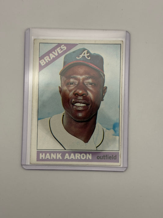 1966 Topps Hank Aaron