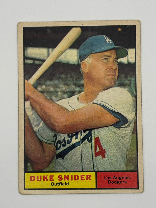 1961 Topps #443 Duke Snider
