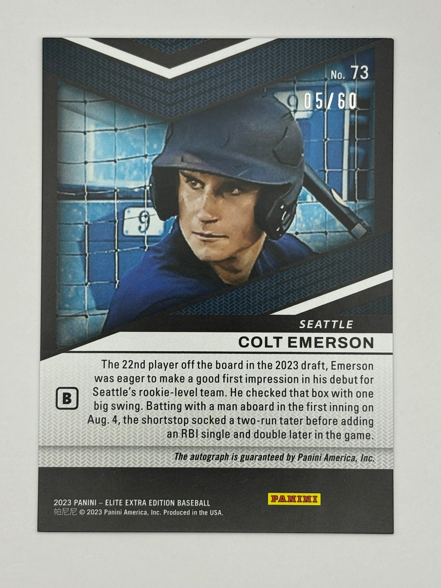 2023 Elite Extra Edition Colt Emerson Auto 05/60