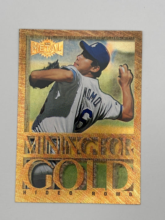 1996 Metal Mining For Gold Hideo Nomo