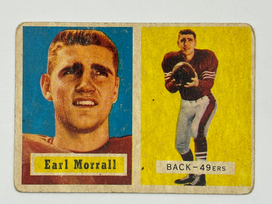1957 Topps - #104 Earl Morrall (RC) 49ers