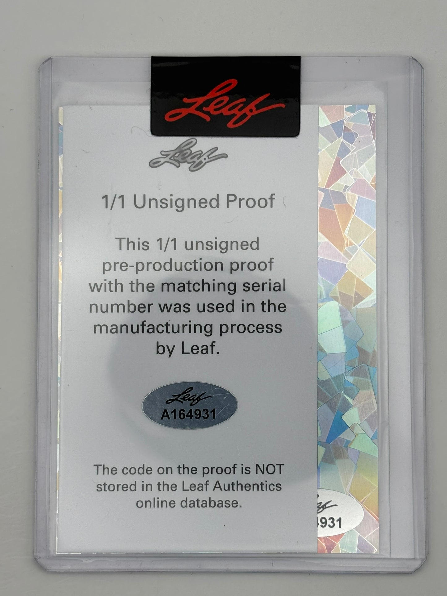 2023 Leaf Vivid Colorful Combos Jahmyr Gibbs Bijan Robinson 1/1 Proof