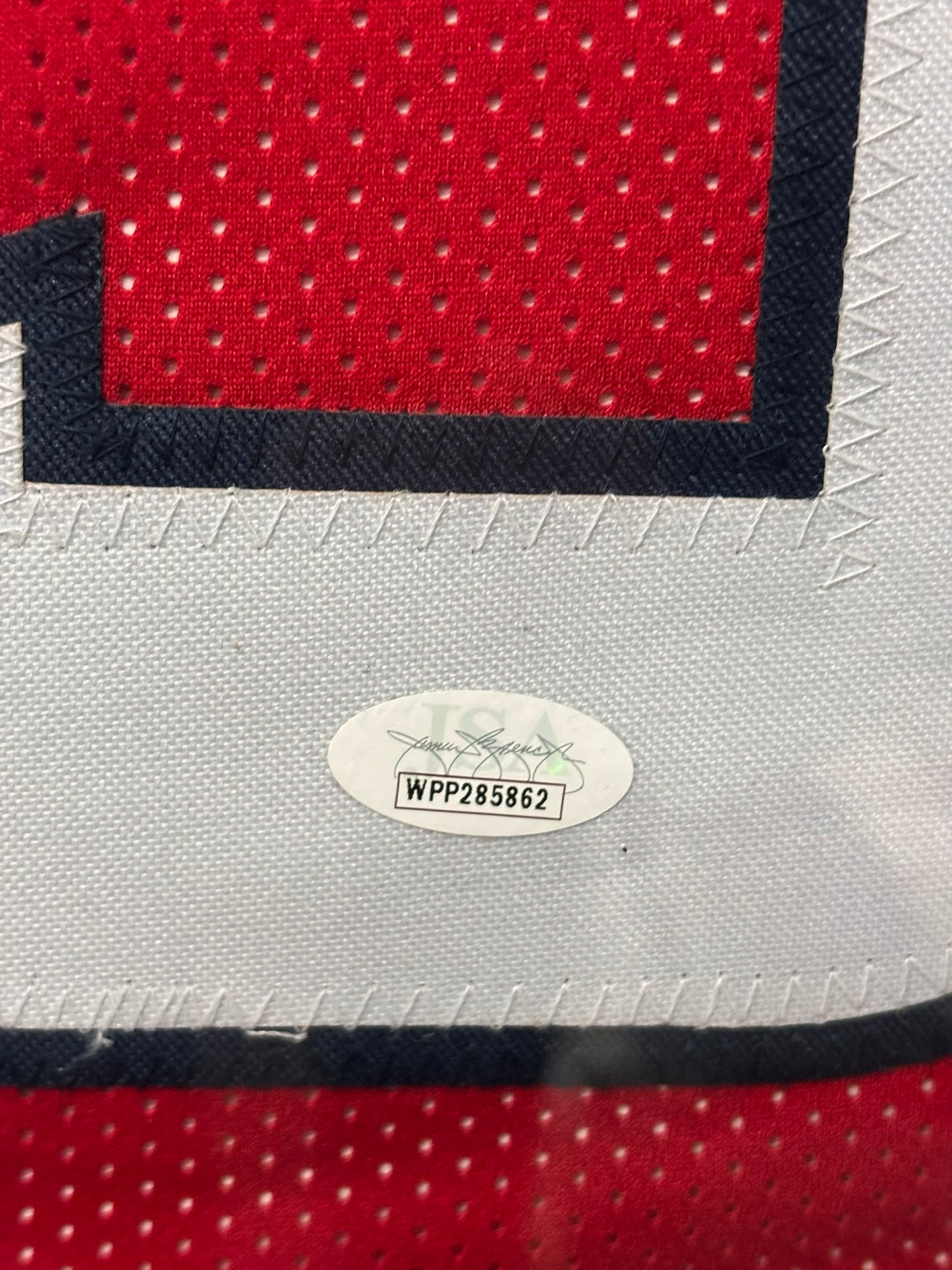 JJ Watt Framed Signed Texans Jersey JSA Authentic