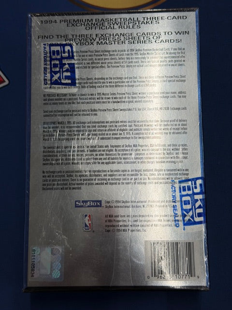 1994 95 Skybox Premium NBA Basketball Series 1 Factory Sealed Box