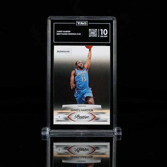 2009-10 Panini Prestige Rookie #153 James Harden RC Rookie Card TAG 10