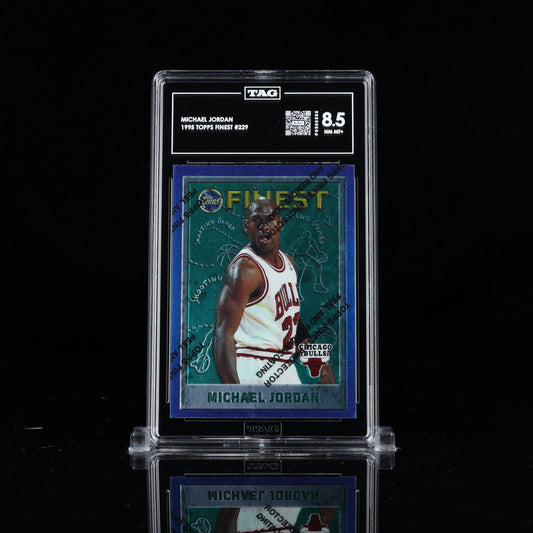 1995 Topps Finest Michael Jordan #229 TAG 8.5