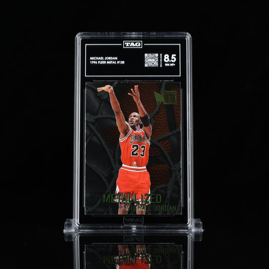 1996 Metal Metalized Michael Jordan #128 TAG 8.5