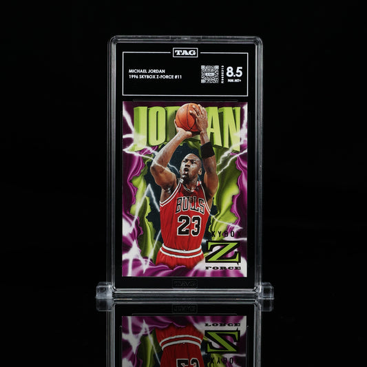 1996 Skybox Z-Force 11 Michael Jordan TAG 8.5