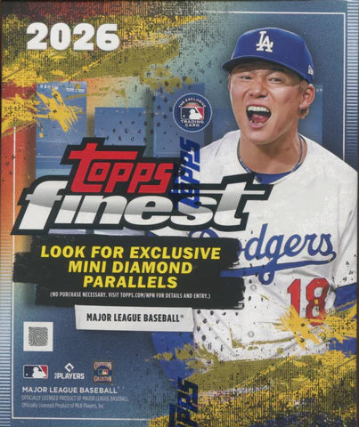 2026 Topps Finest Baseball Mega Box