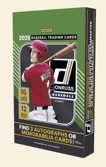 2026 Panini Donruss Baseball Hobby Box