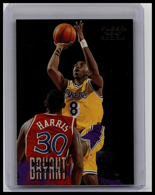 1996-97 Fleer Basketbal Kobe Bryant LAKERS #203 Rookie RC