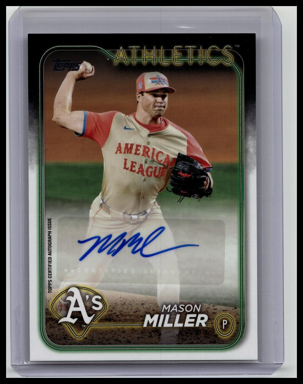 2024 Topps Update '24 MLB All-Star Game Autographs #ASGAMM Mason Miller Auto