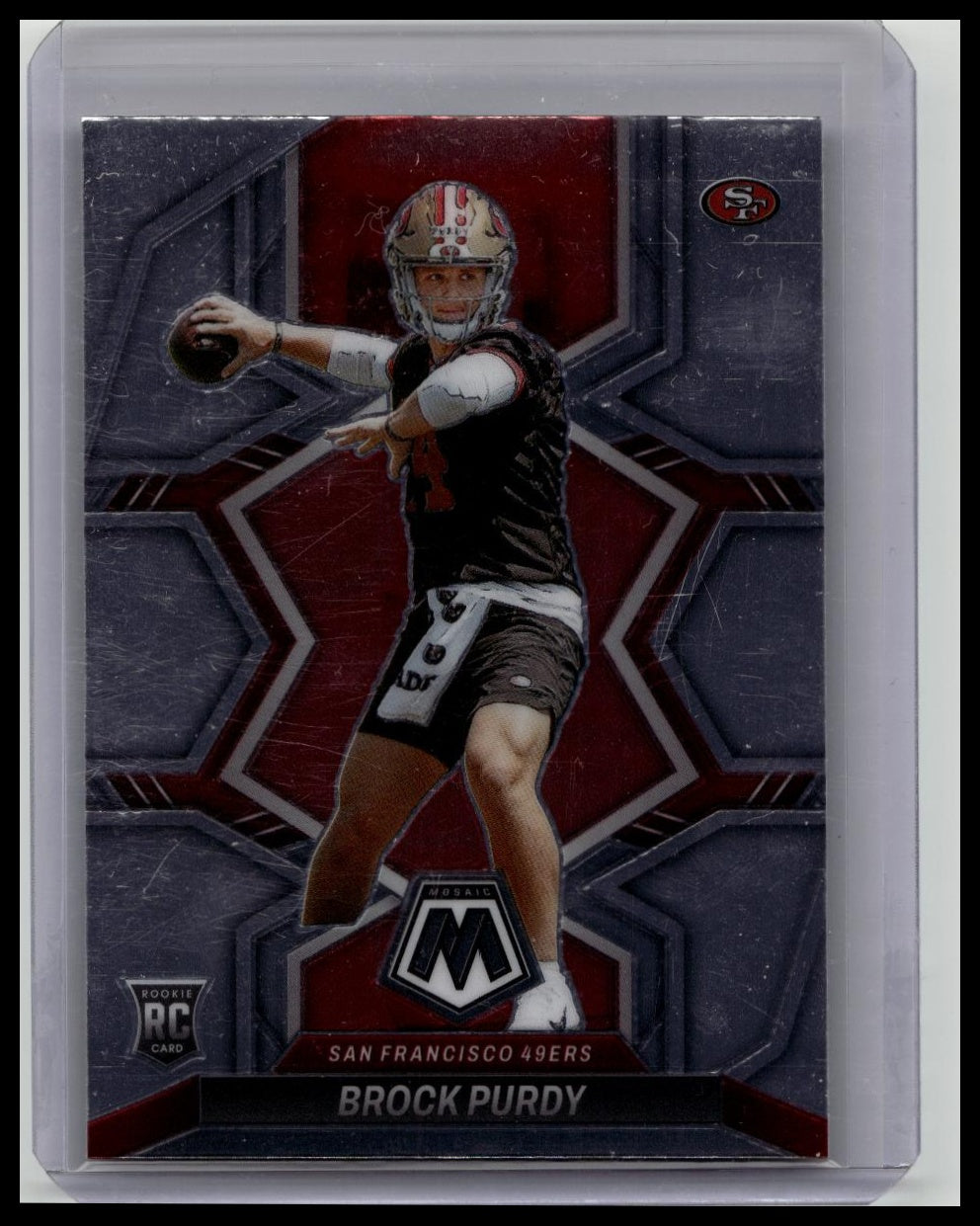 2022 Panini Mosaic Rookie Base #367 Brock Purdy (RC)
