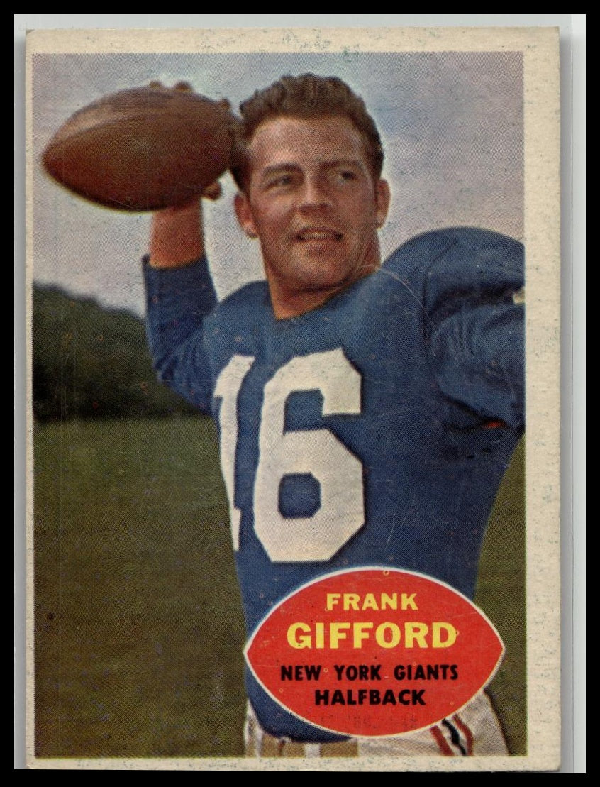 1960 Topps #74 Frank Gifford