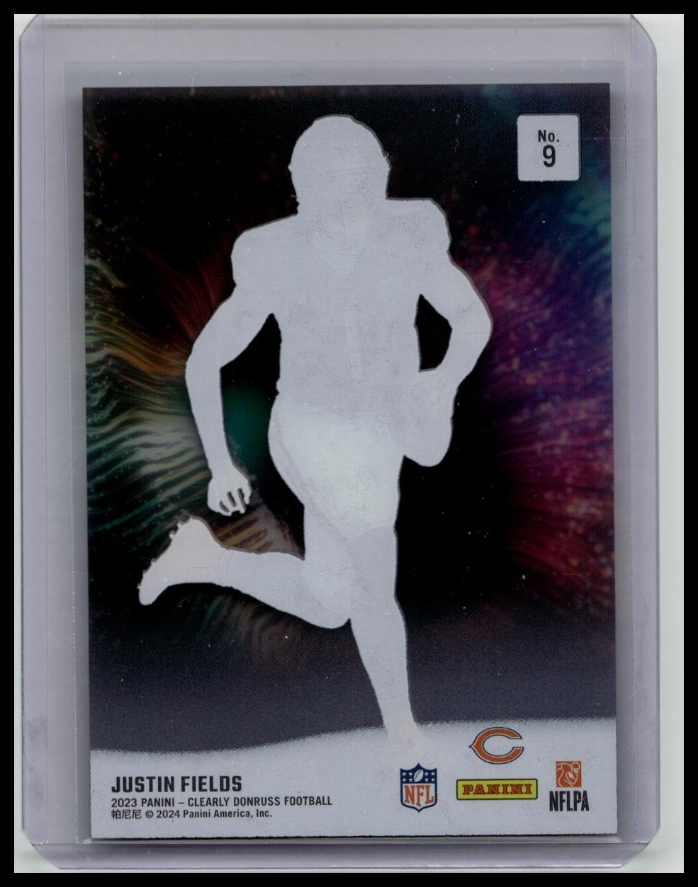 2023 Clearly Donruss Night Moves SP Justin Fields