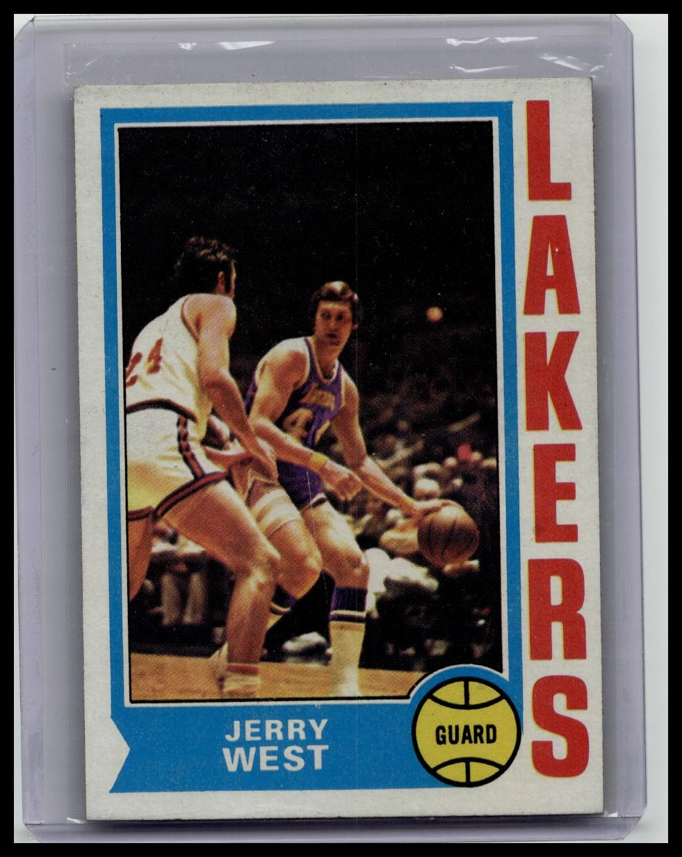 1974-75 Topps - #176 Jerry West