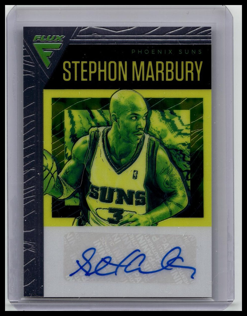 STEPHON MARBURY 2019-20 Panini Chronicles Flux Auto 21/99