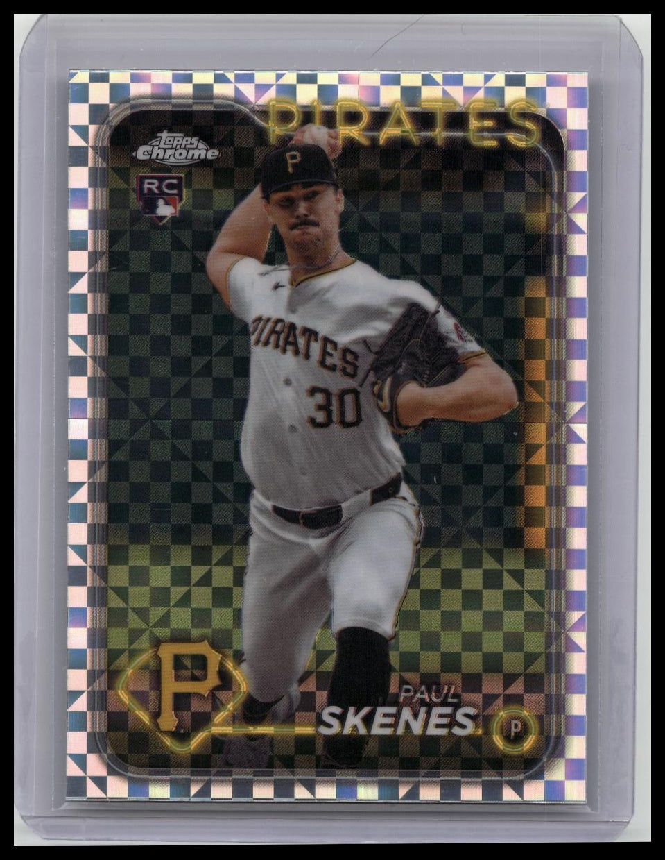 Paul Skenes 2024 Topps Chrome Update Xfractor Rookie RC SP Pittsburgh Pirates