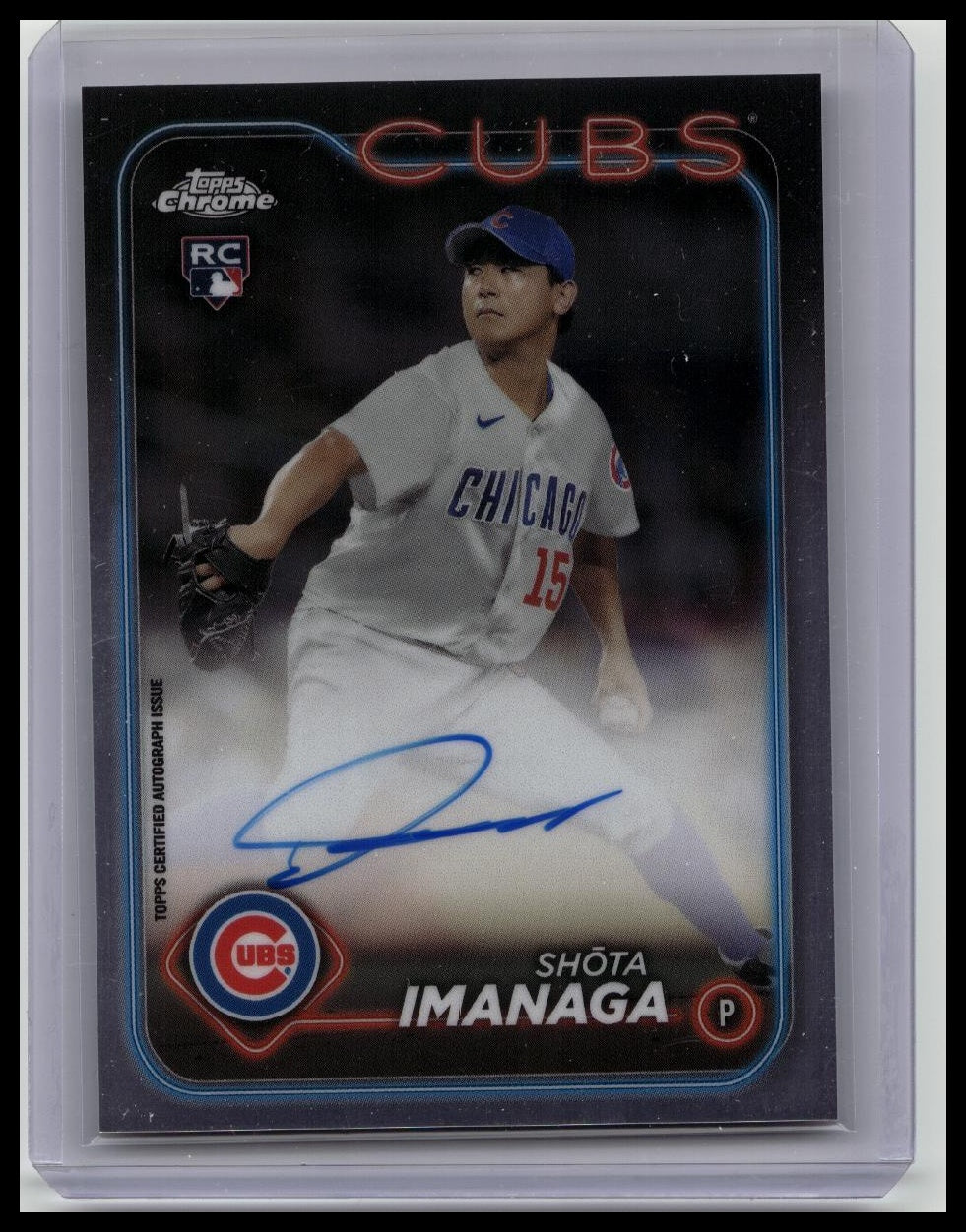 2024 Topps Chrome Shota Imanaga AUTO RC - Cubs #RA-SI