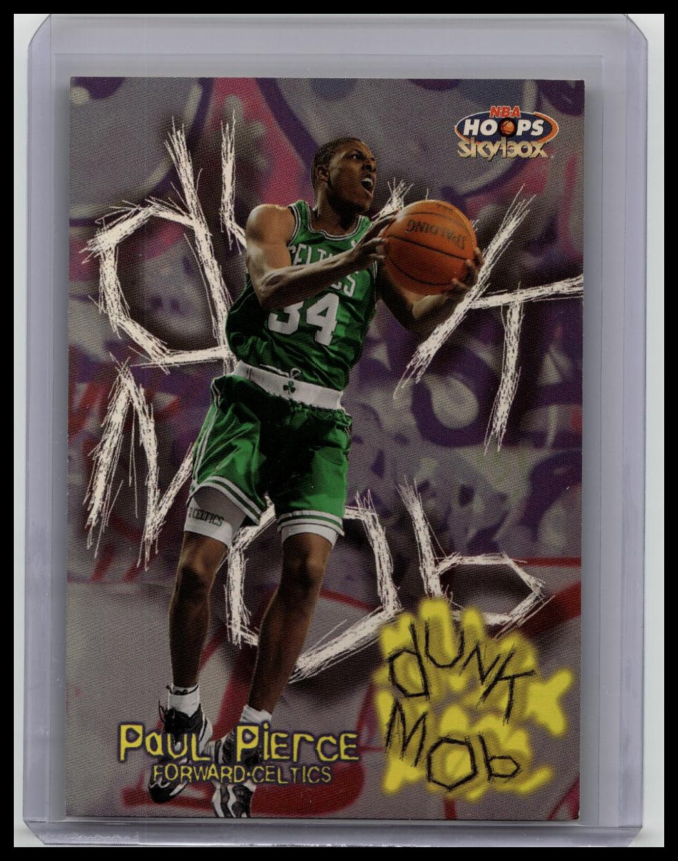 PAUL PIERCE DUNK MOB #3 in 1999/00 SKYBOX HOOPS
