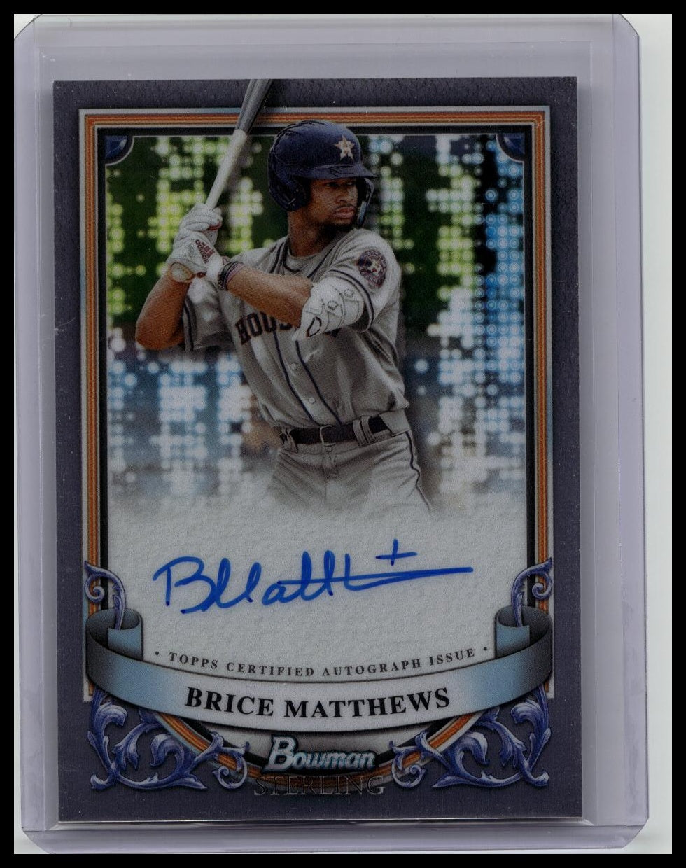 BRICE MATTHEWS 2024 BOWMAN STERLING AUTO #PA-BMA