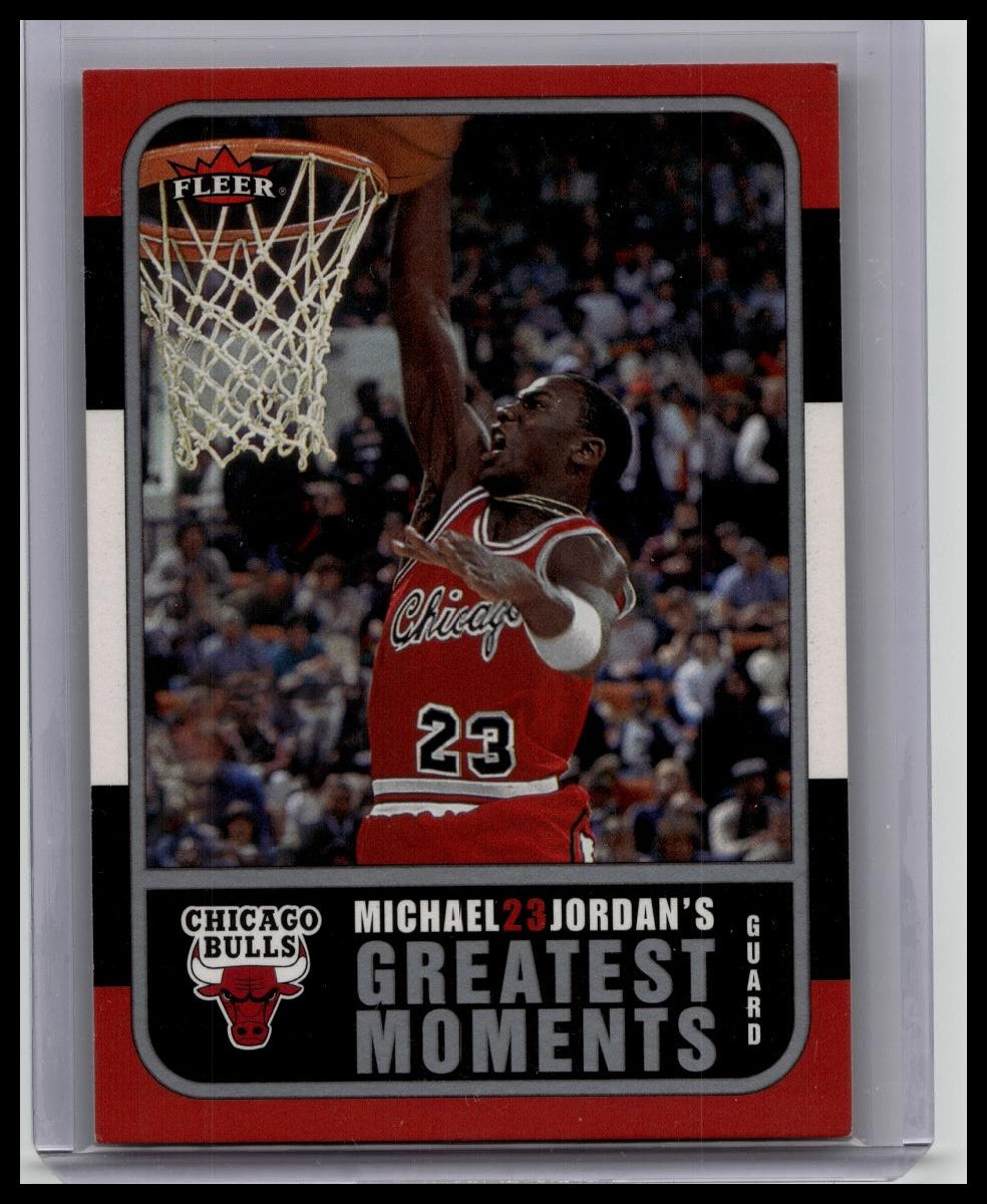 2006-07 Fleer Michael Jordan's Greatest Moments Michael Jordan #MJ-1