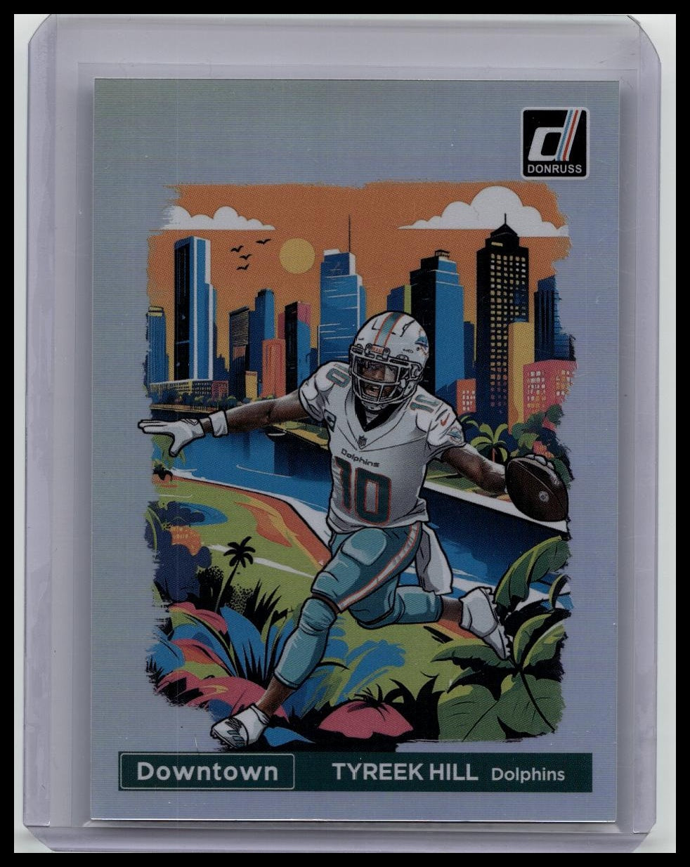 Tyreek Hill (Downtown) - 2024 Donruss #3 Regular Size - Case Hit