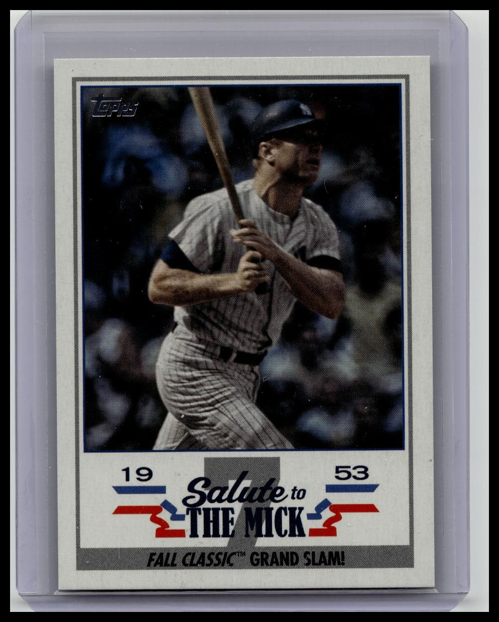 2022 Topps Update Mickey Mantle Salute to the Mick SSP #STM-3