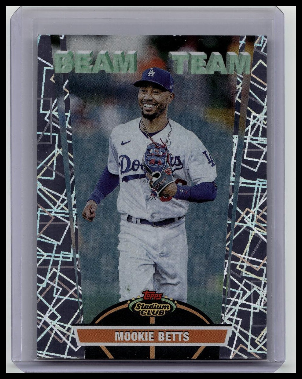 2024 Topps Stadium Club Mookie Betts Beam Team Case Hit SSP #BT-24