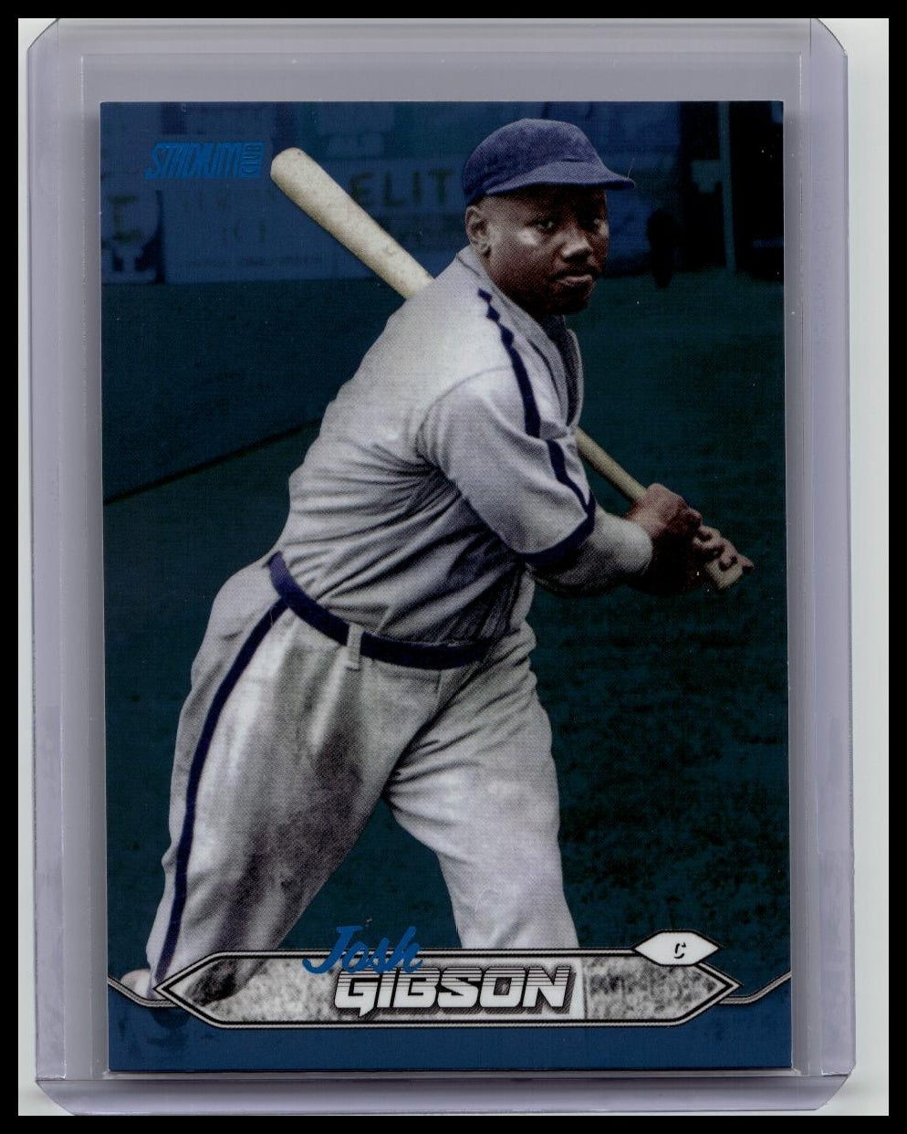2024 Topps Stadium Club Blue #107 Josh Gibson #D /50 SSP