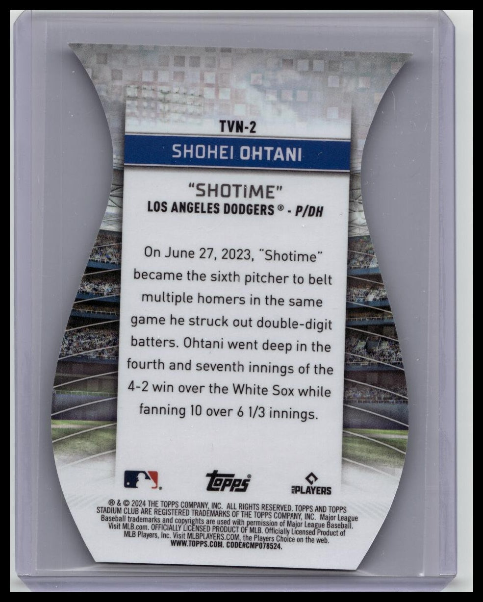 2024 Topps Stadium Club - Triumvirates Nickname #TVN-2 Shohei Ohtani