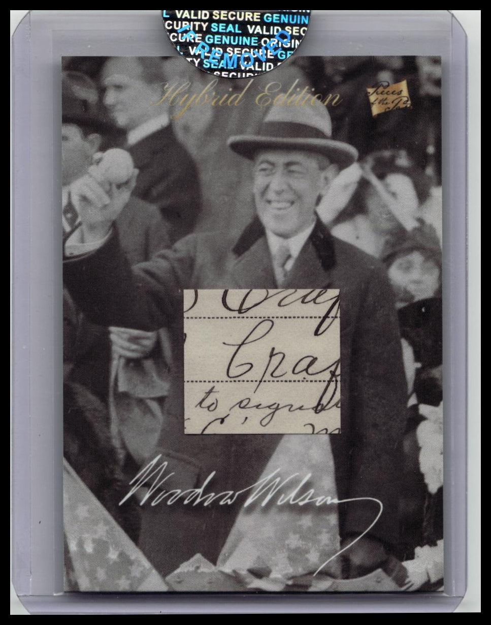 2020 Pieces of the past Woodrow Wilson Relic