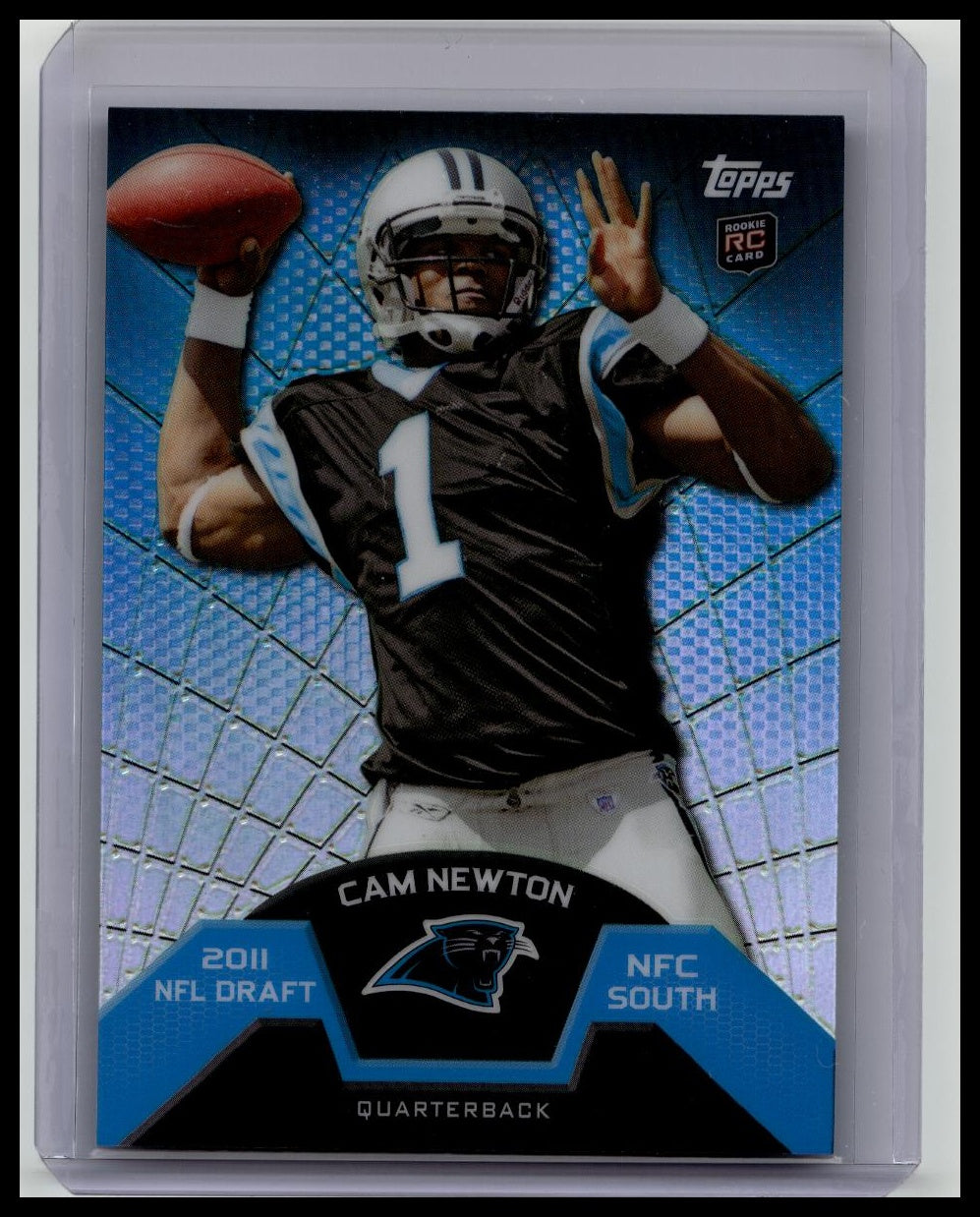 2011 Cam Newton Topps Chrome #TMB-1 Mega Box Refractor Rookie RC