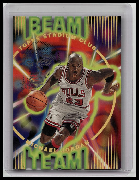 1996-97 Topps Stadium Club Michael Jordan Beam Team #B14 Chicago Bulls